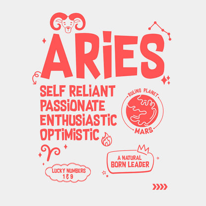 Aries - Unisex Over-sized T-shirt