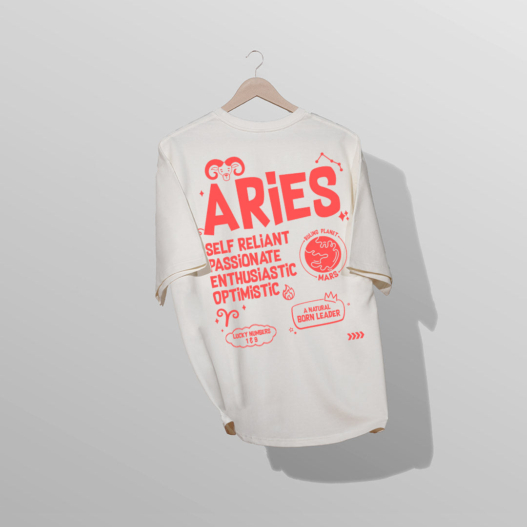 Aries - Unisex Over-sized T-shirt