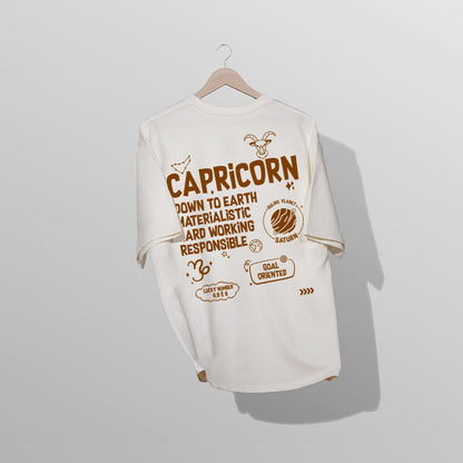 Capricorn - Unisex Over-sized T-shirt