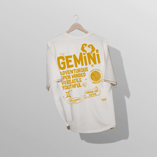 Gemini - Unisex Over-sized T-shirt