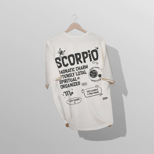 Scorpio - Unisex Over-sized T-shirt