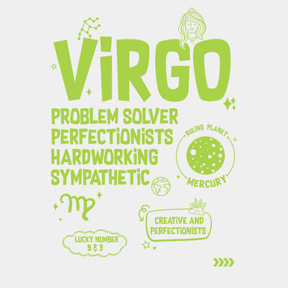 Virgo - Unisex Over-sized T-shirt