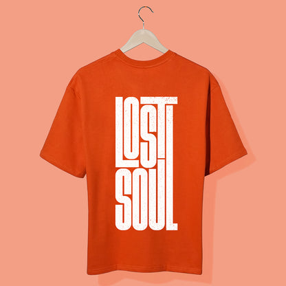 Lost Soul - Orange - Over-sized - Unisex T-Shirt.