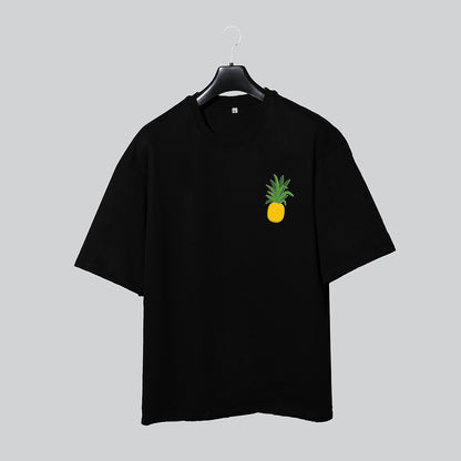 Be a Pine Apple - Black - Over-sized T-Shirt