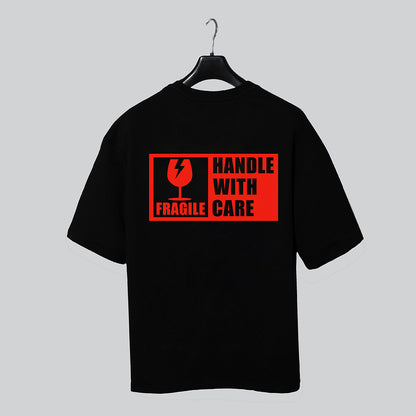 Fragile - Black - Graphic Printed T-Shirt