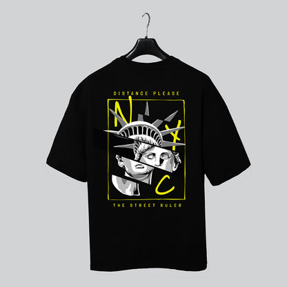 NYC - Black - Over-sized T-Shirt